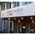 Enseigne Dexxon en lettres PVC impression quadri