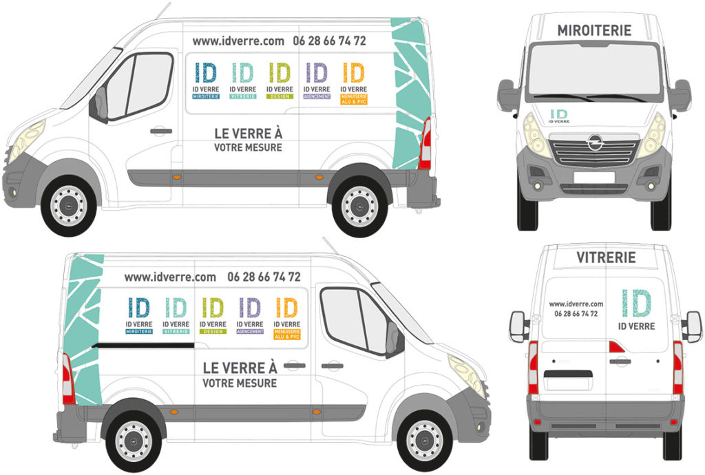 maquette camion ID verre